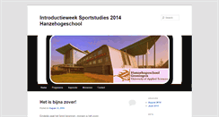 Desktop Screenshot of introductieweek.hanze.nl