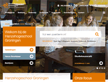 Tablet Screenshot of hanze.nl