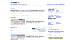 Desktop Screenshot of hanze.pl